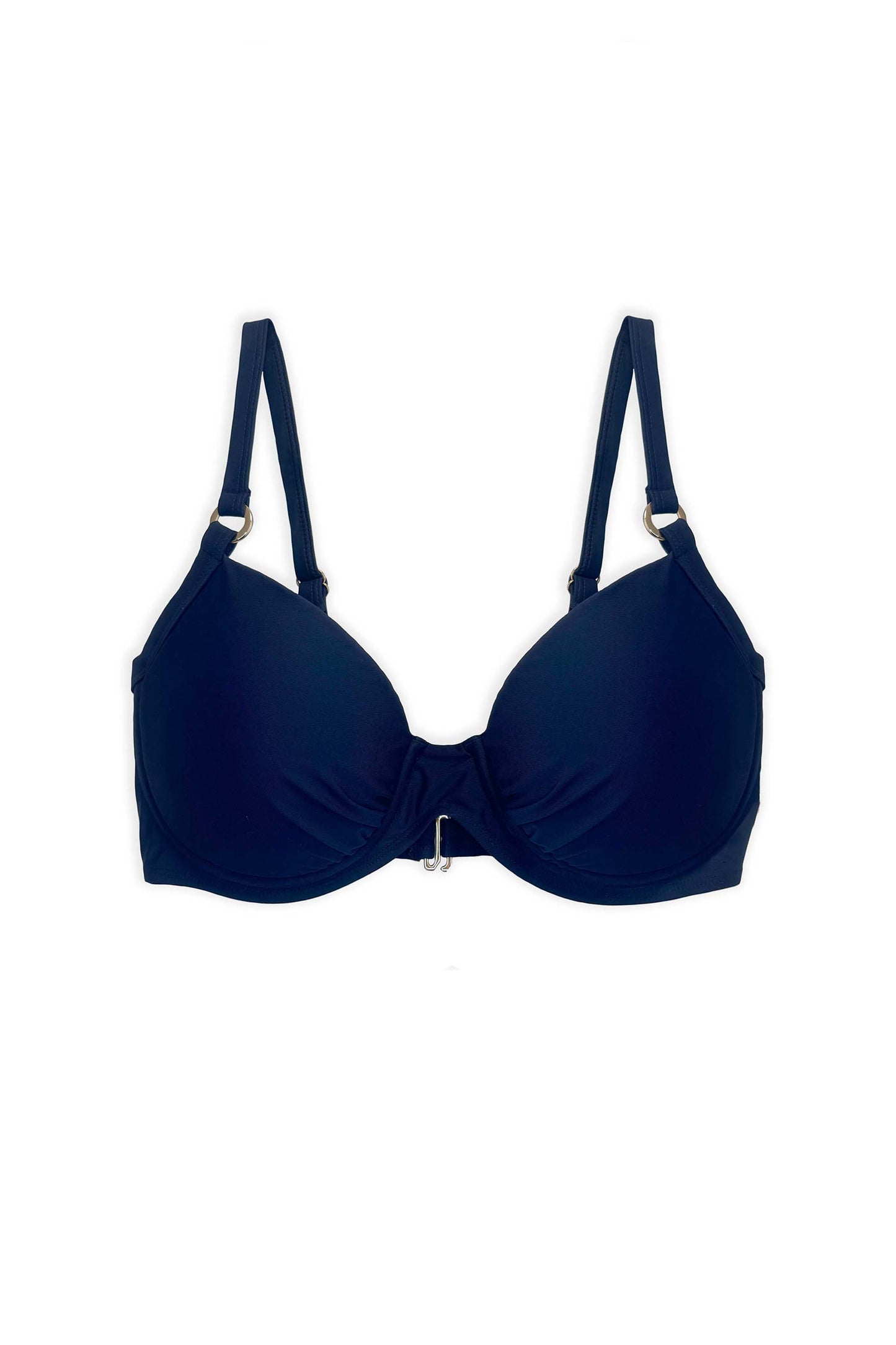 Underwire Ring Bikini Top | Nauti Navy