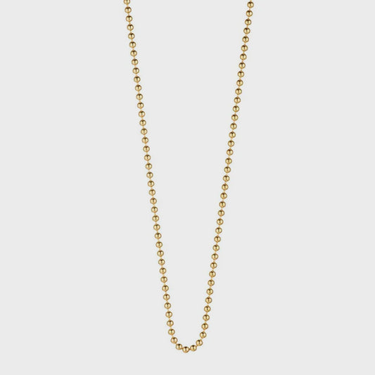 Ball Chain Necklace 16-18 | Gold Vermeil