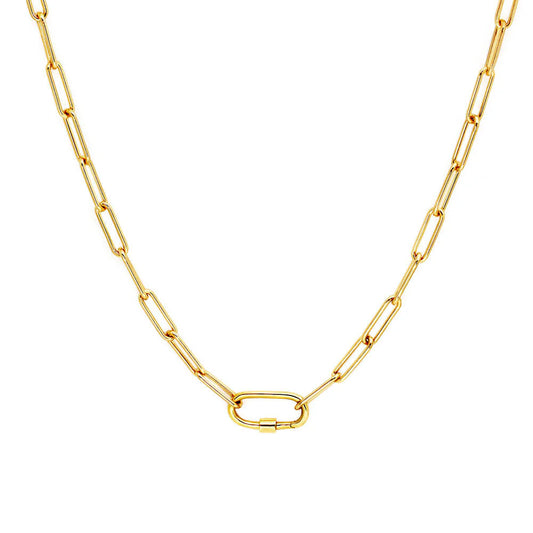 The Daily Charm Necklace | Gold Vermeil 16"