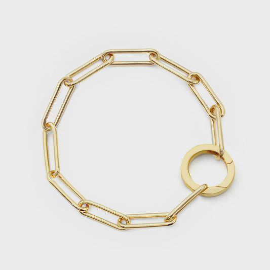 The Daily 360 Charm Bracelet | Gold Vermeil