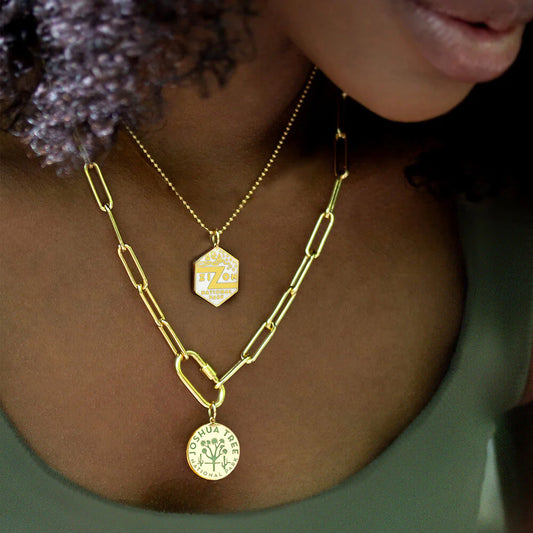 The Daily Charm Necklace | Gold Vermeil 16"