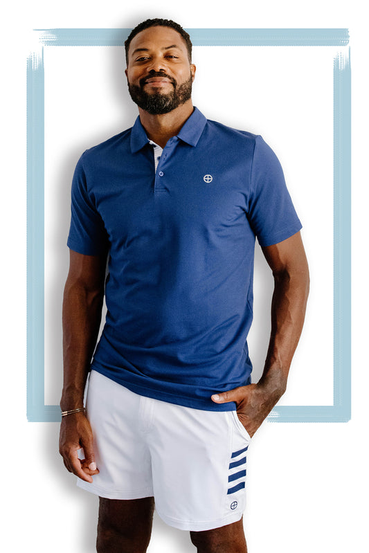 Organic Cotton Polo | Nauti Navy