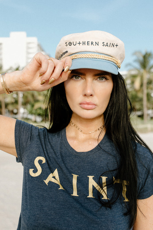 Camiseta corta SAINT para mujer