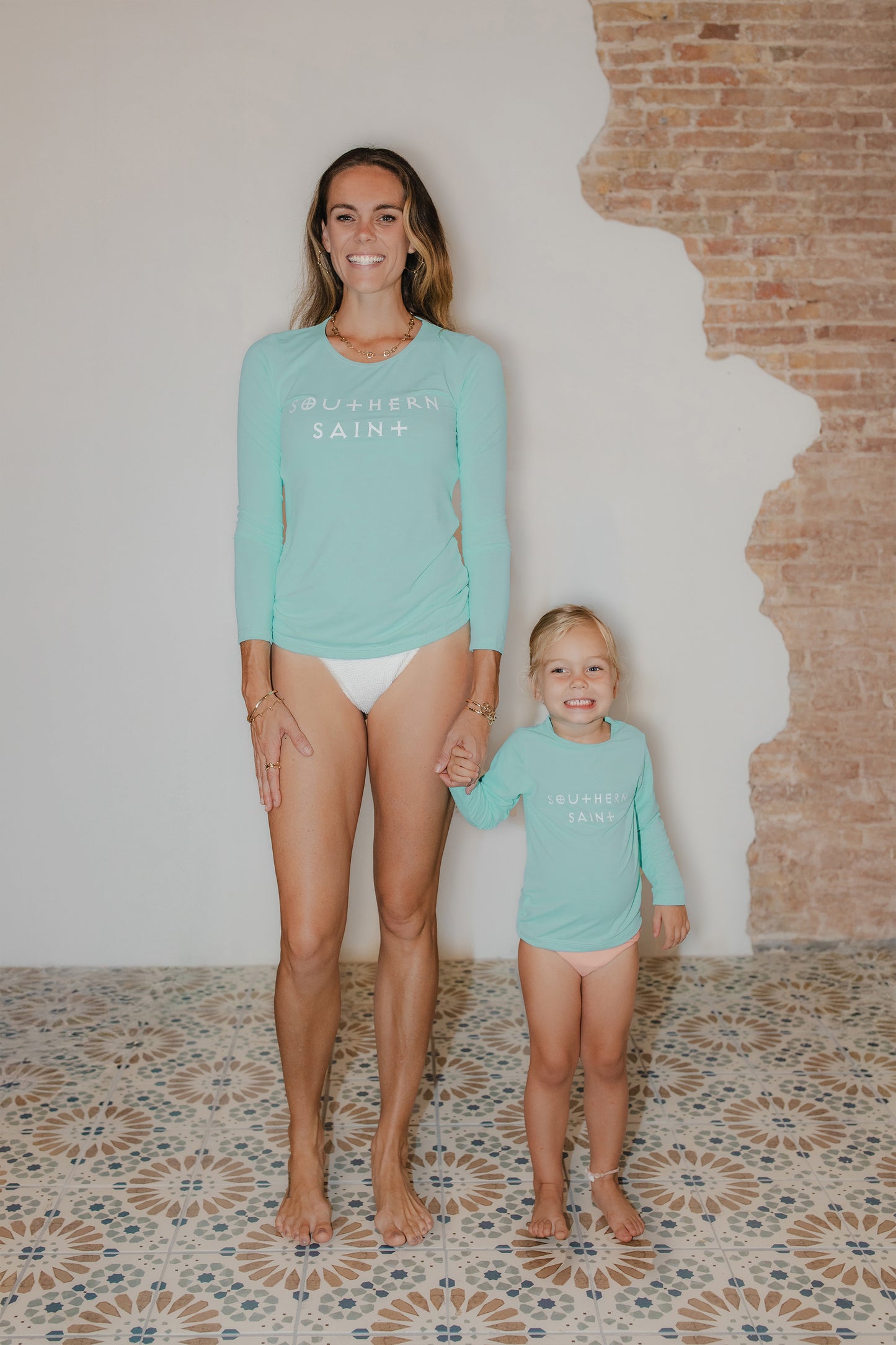 Women's Relaxed Fit Sun Shirt | Seafoam