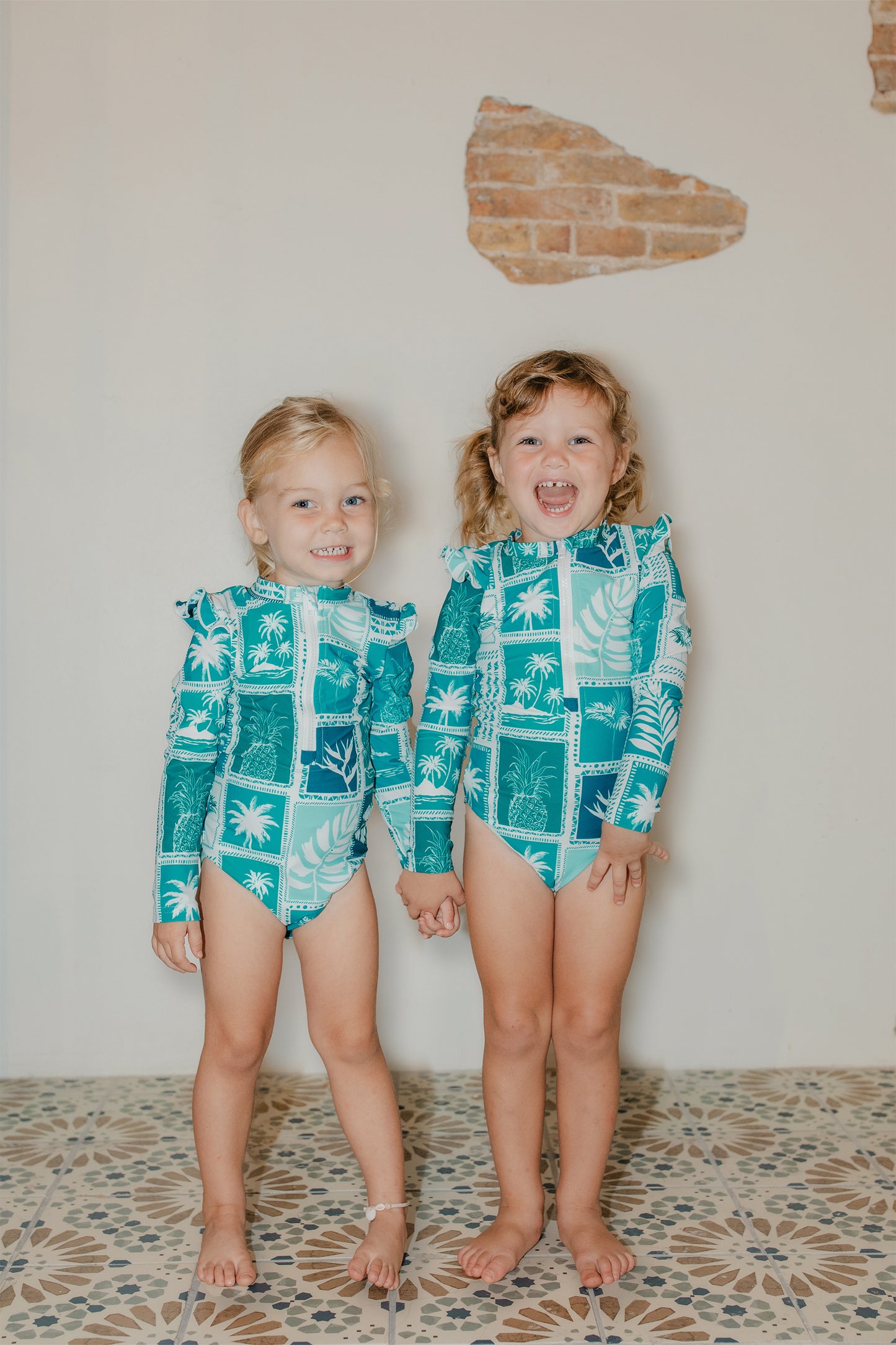 Youth Ruffle One Piece | Marine Mirage