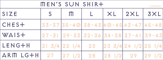 Men's Semi-Fitted Sun Shirt | Navy