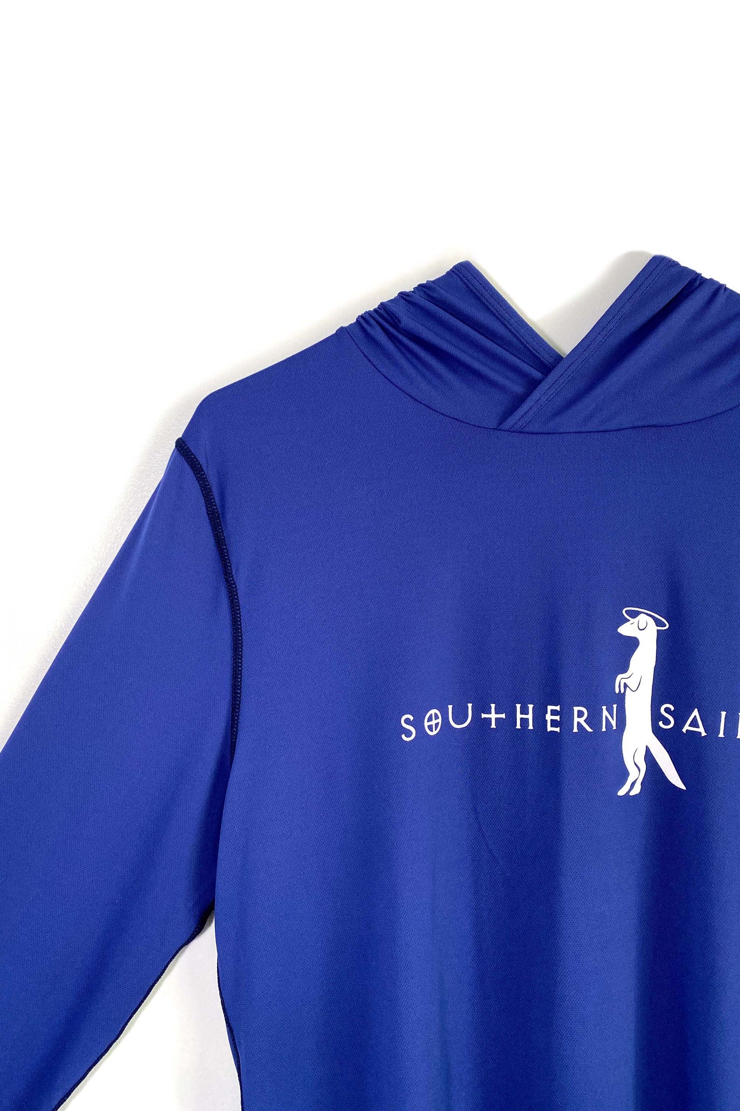 Camisa de sol semiajustada con capucha para hombre | Armada