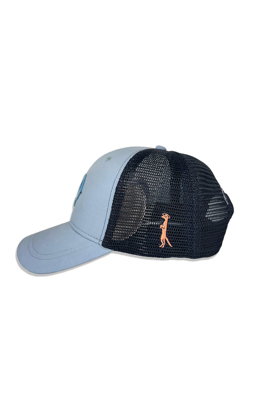 Chambray Rooster Patch Hat