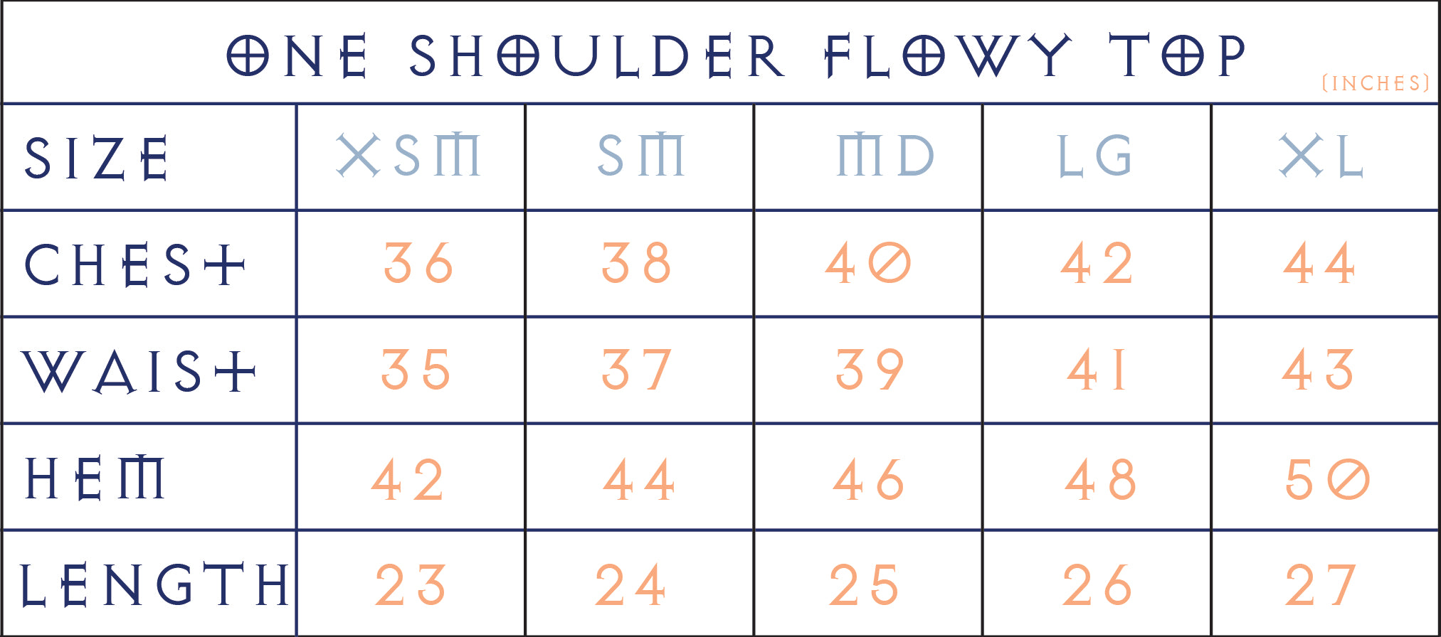 One Shoulder Flowy Top | Icy Blue