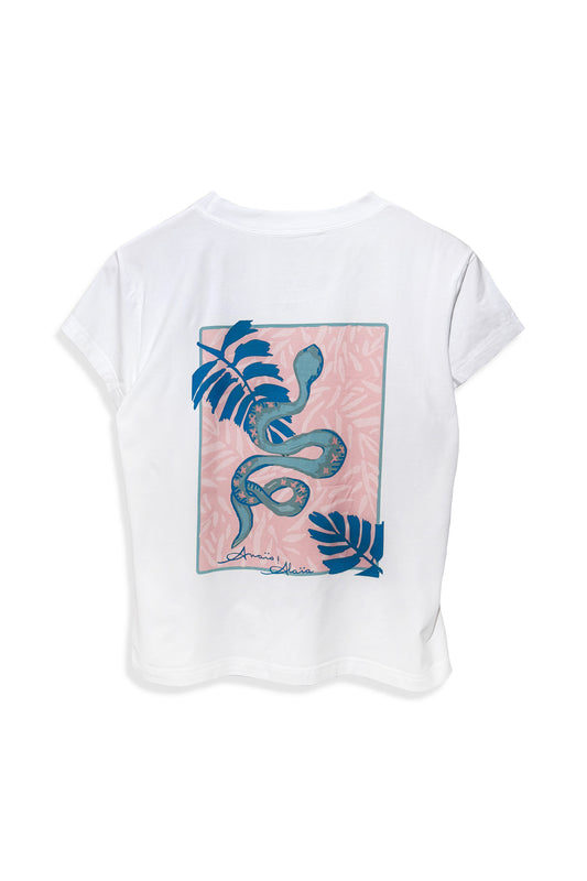Serpent T-Shirt | White