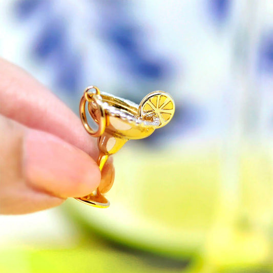 Margarita Charm | Gold Vermeil