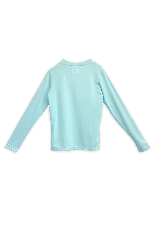 Youth Relaxed Fit Sun Shirt | Seafoam