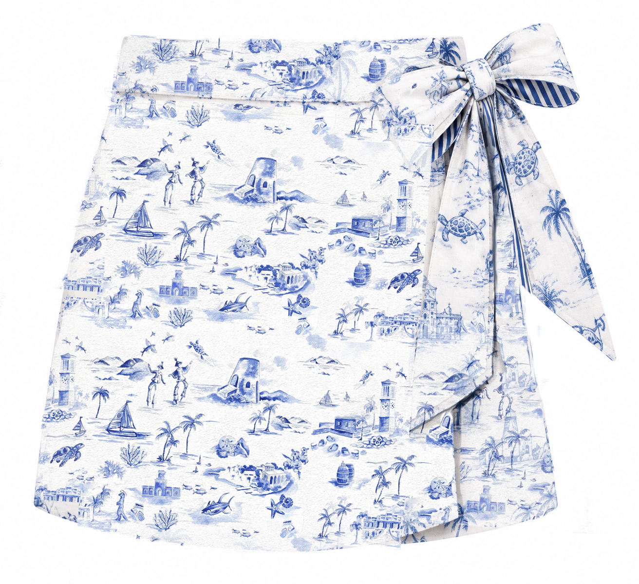 The Marisol Toile Skort