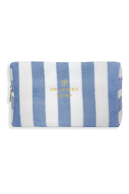 Toiletries Bag | Chambray Stripe