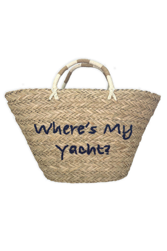 Where's My Yacht Beach Tote