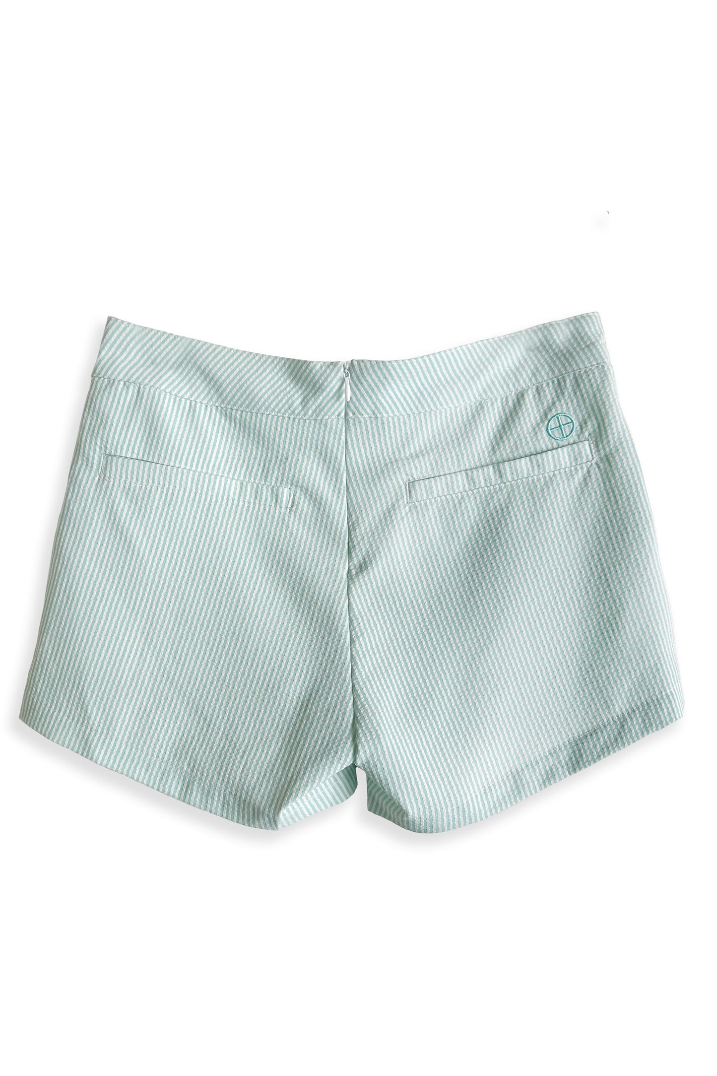 Women's Seersucker Shorts | Mint