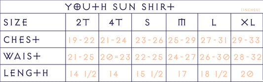 Youth Relaxed Fit Sun Shirt | Chambray