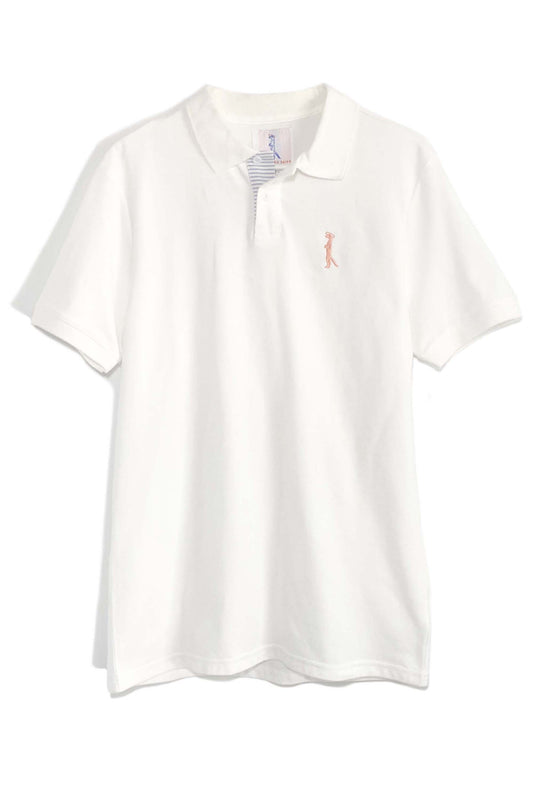 Polo de algodón orgánico | Blanco 