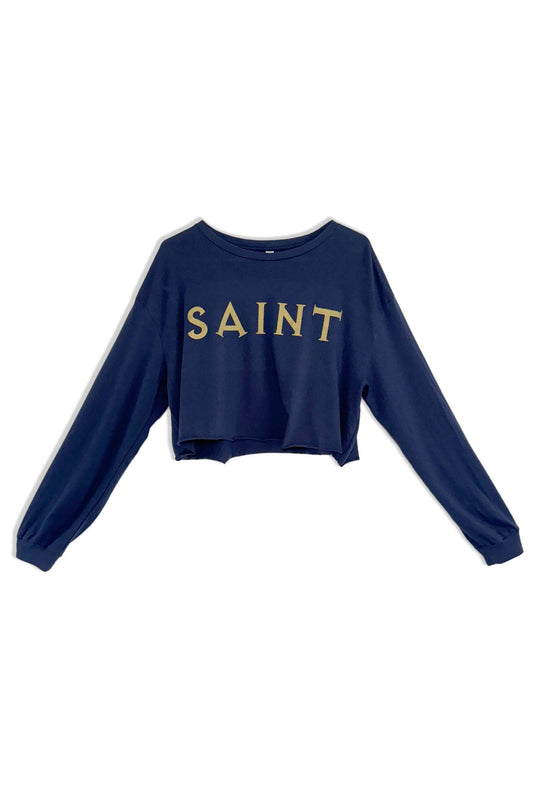 Women's LS Saint Crop Tee