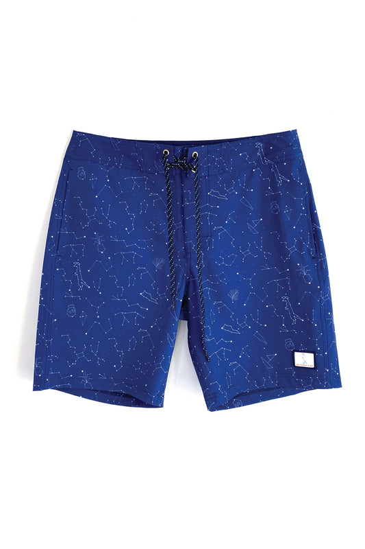 Lace-Up Boardshort | Constellation
