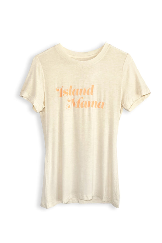 Island Mama Tee | Coco Cream