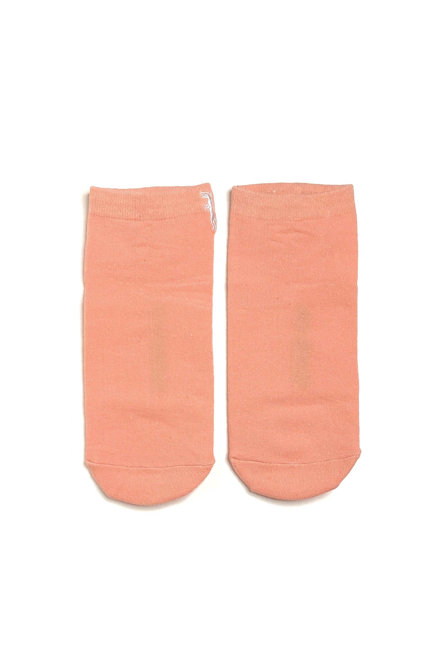 Peach Solid Ankle Sock
