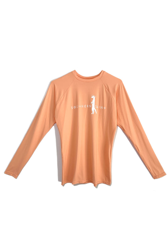 Camisa de sol semifit para mujer | Durazno