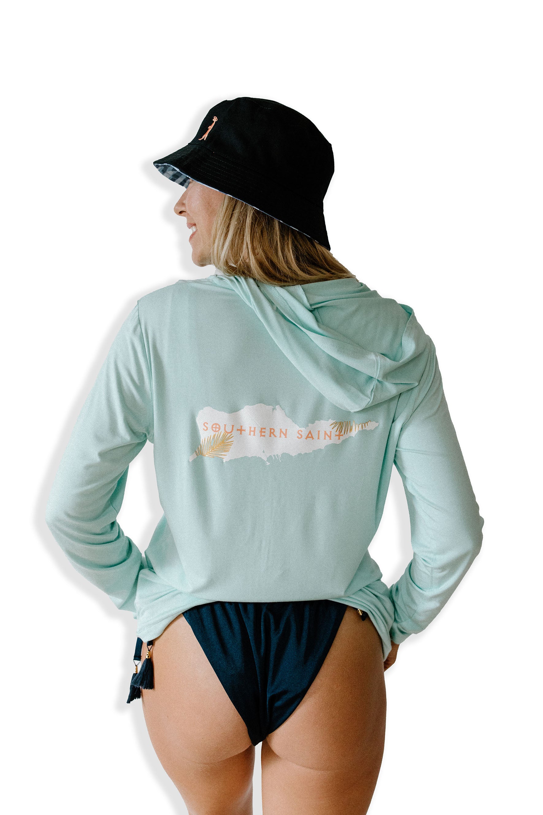 Women's Apres Sun Bamboo Hooded Shirt | STX Palm