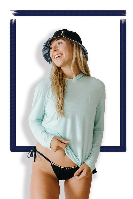 Camisa con capucha Apres Sun Bamboo para mujer | Palma STX