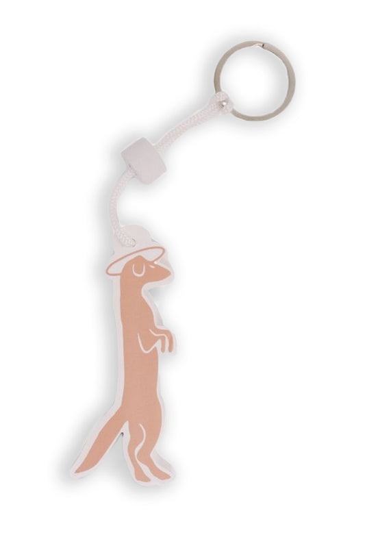 Floating Mongoose Key Chain