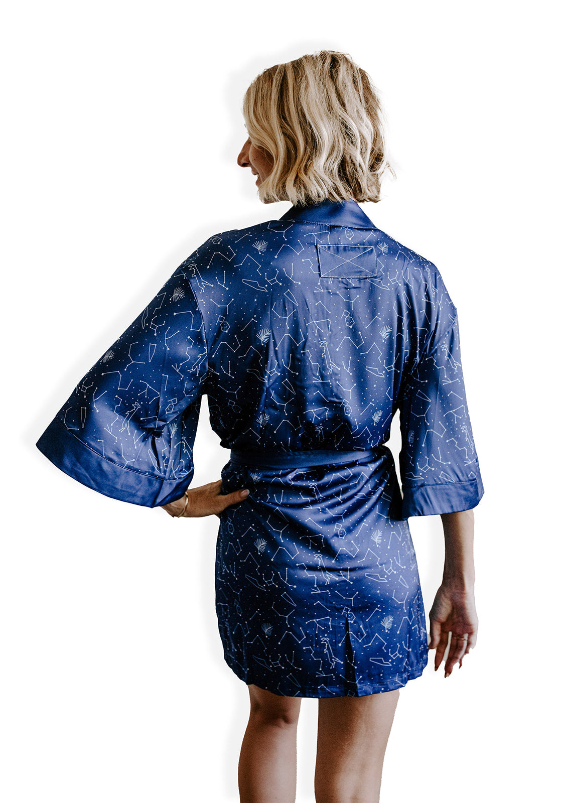 Bata de kimono constelación