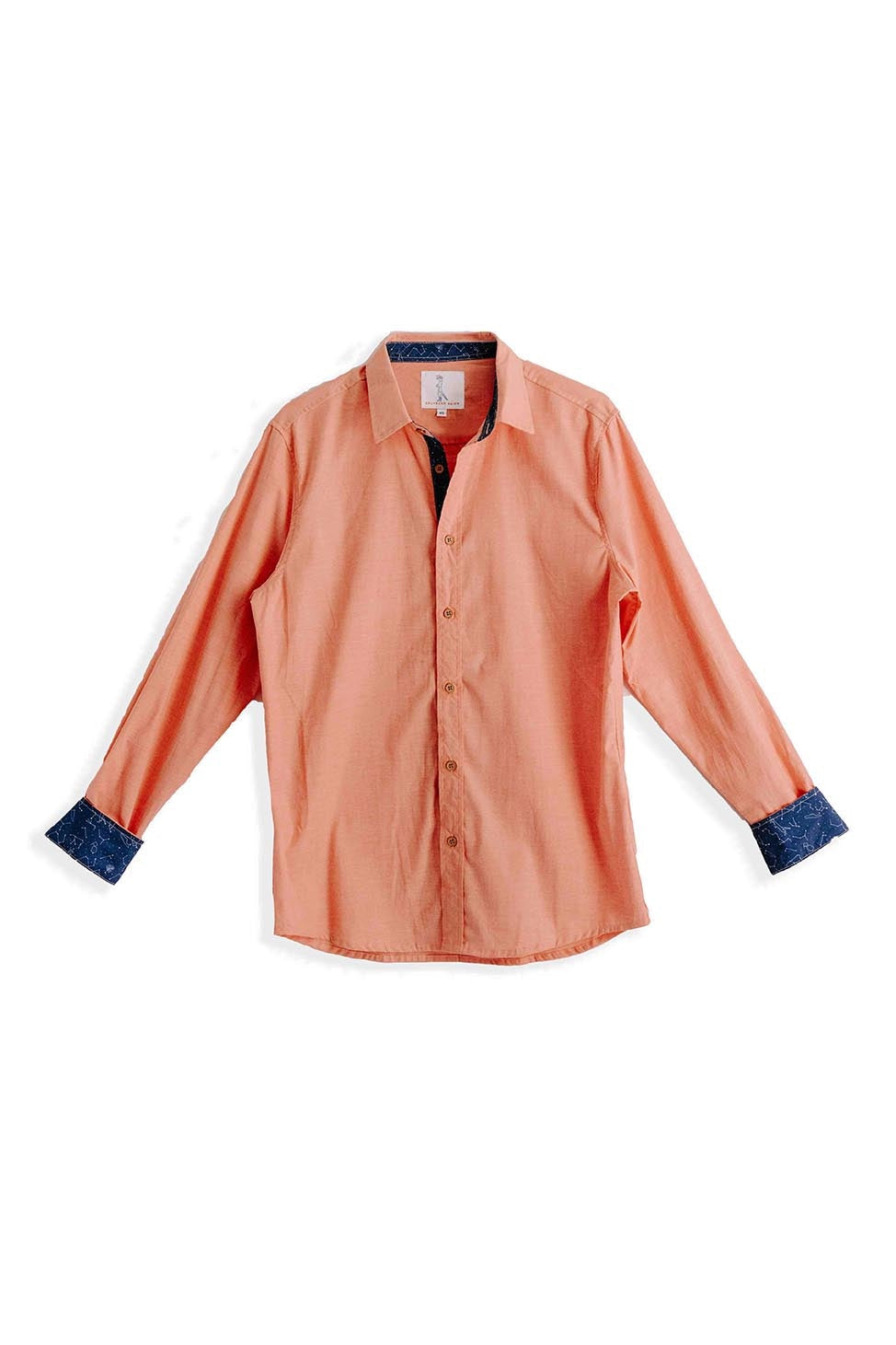Men's Dress Shirt | Peach 2XL Men's Dress Shirt | Peach 2XL