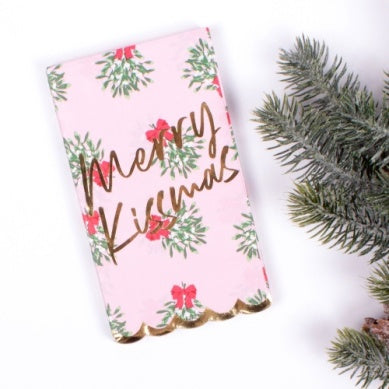 Guest Towel Napkins | Merry Kissmas