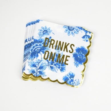 Beverage Napkins | Drinks on Me