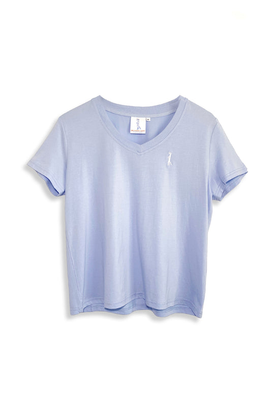 Women's Bamboo V-Neck | Chambray