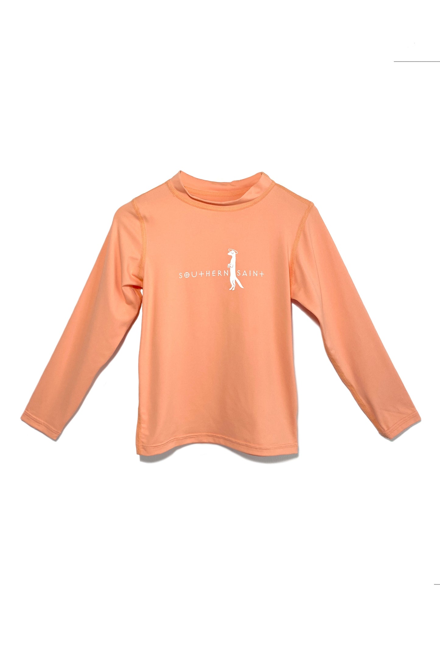 Youth Fitted Sun Shirt | Peach