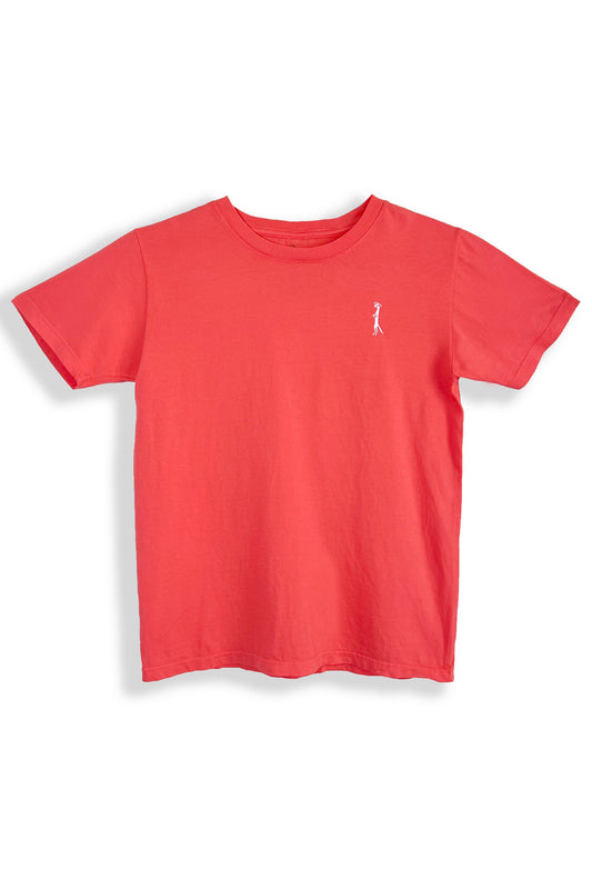 Youth Organic Soft Shirt | Dark Coral